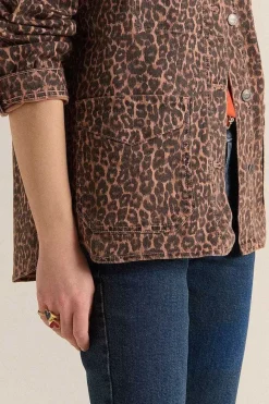 Veste Marais Leopard Cafe
